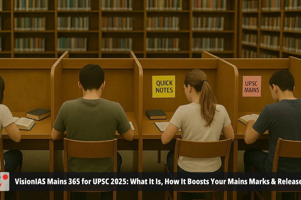 Release Date Revealed: VisionIAS Mains 365 for UPSC Main 2025
