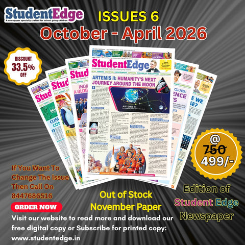 StudentEdge Newspaper : Previous Six Months Bundle ( OCT - APR 2026)