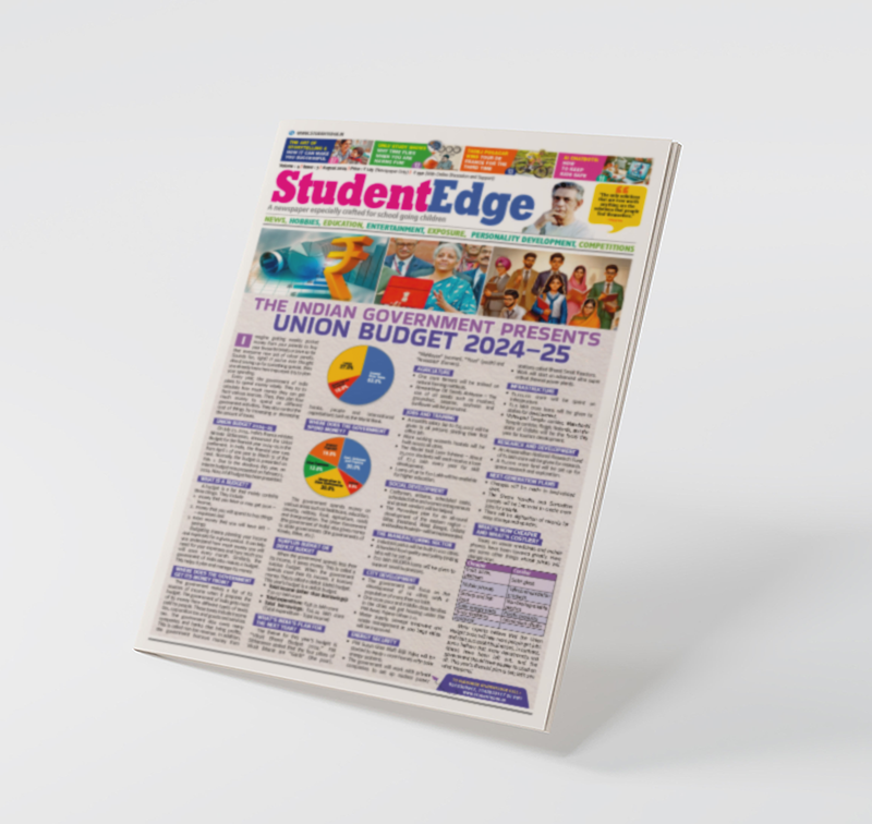 StudentEdge Newspaper : Previous Six Months Editions ( March - August 2024)