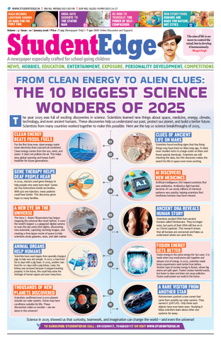 StudentEdge Newspaper January 2026 Edition