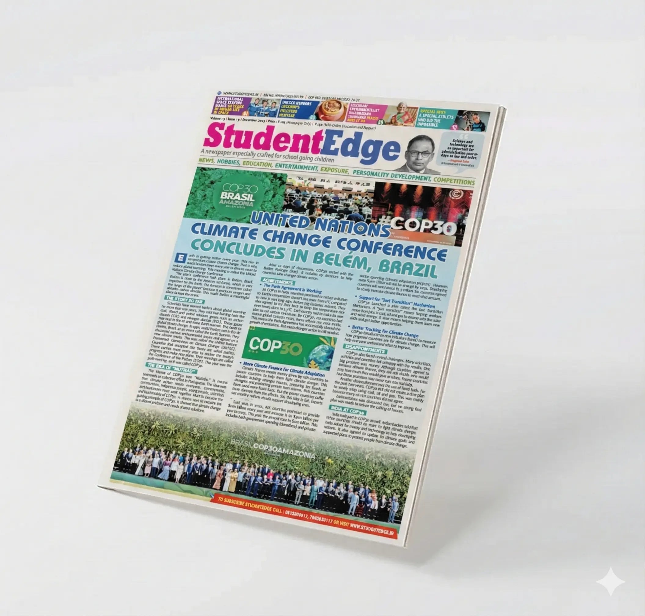 StudentEdge Newspaper : Previous Three Months Bundle( Oct 2025 - Dec 2025)