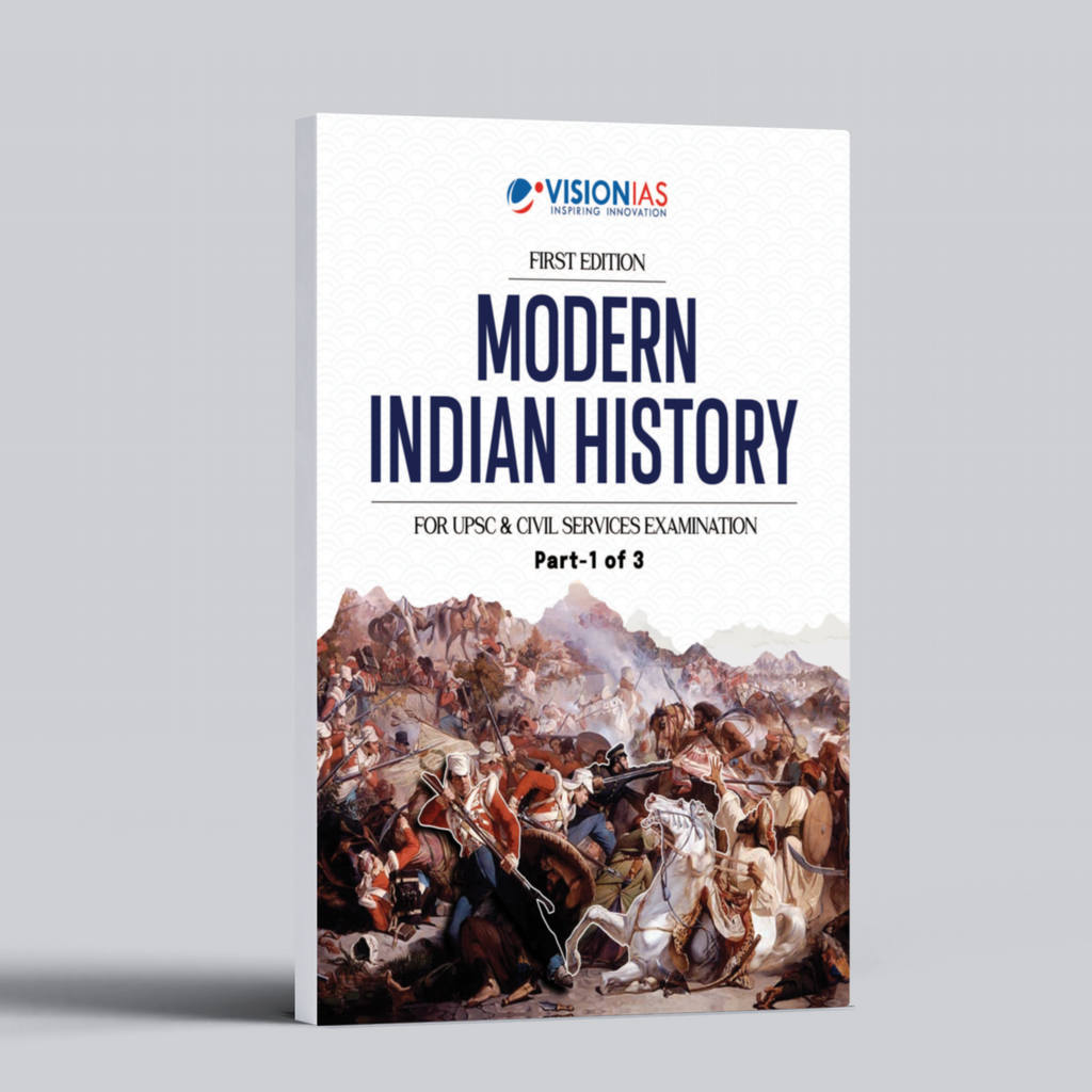 MODERN INDIAN HISTORY - Part 1 : First Edition(2024) , English