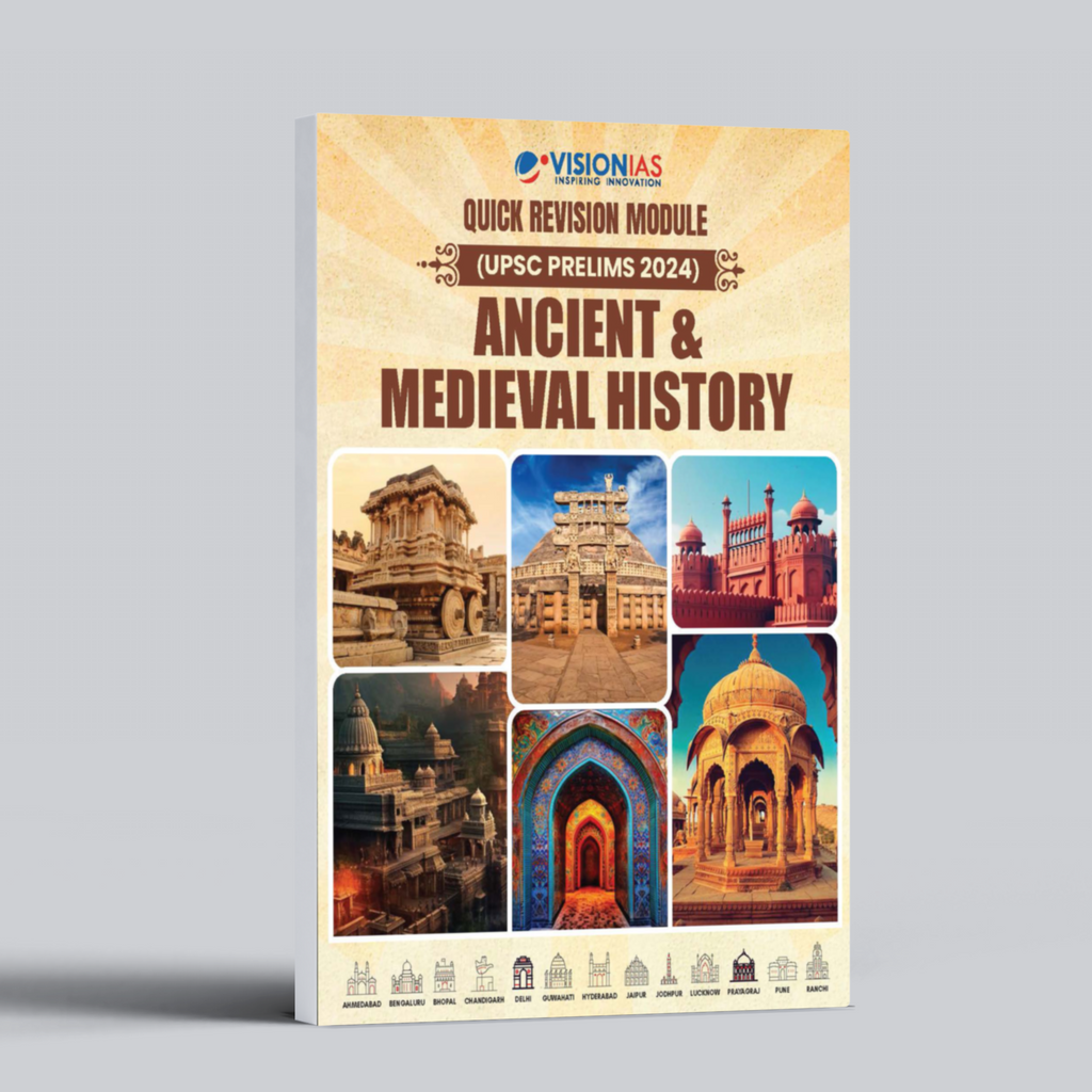 Quick Revision Module (UPSC Prelims 2024), Ancient and Medieval History , English